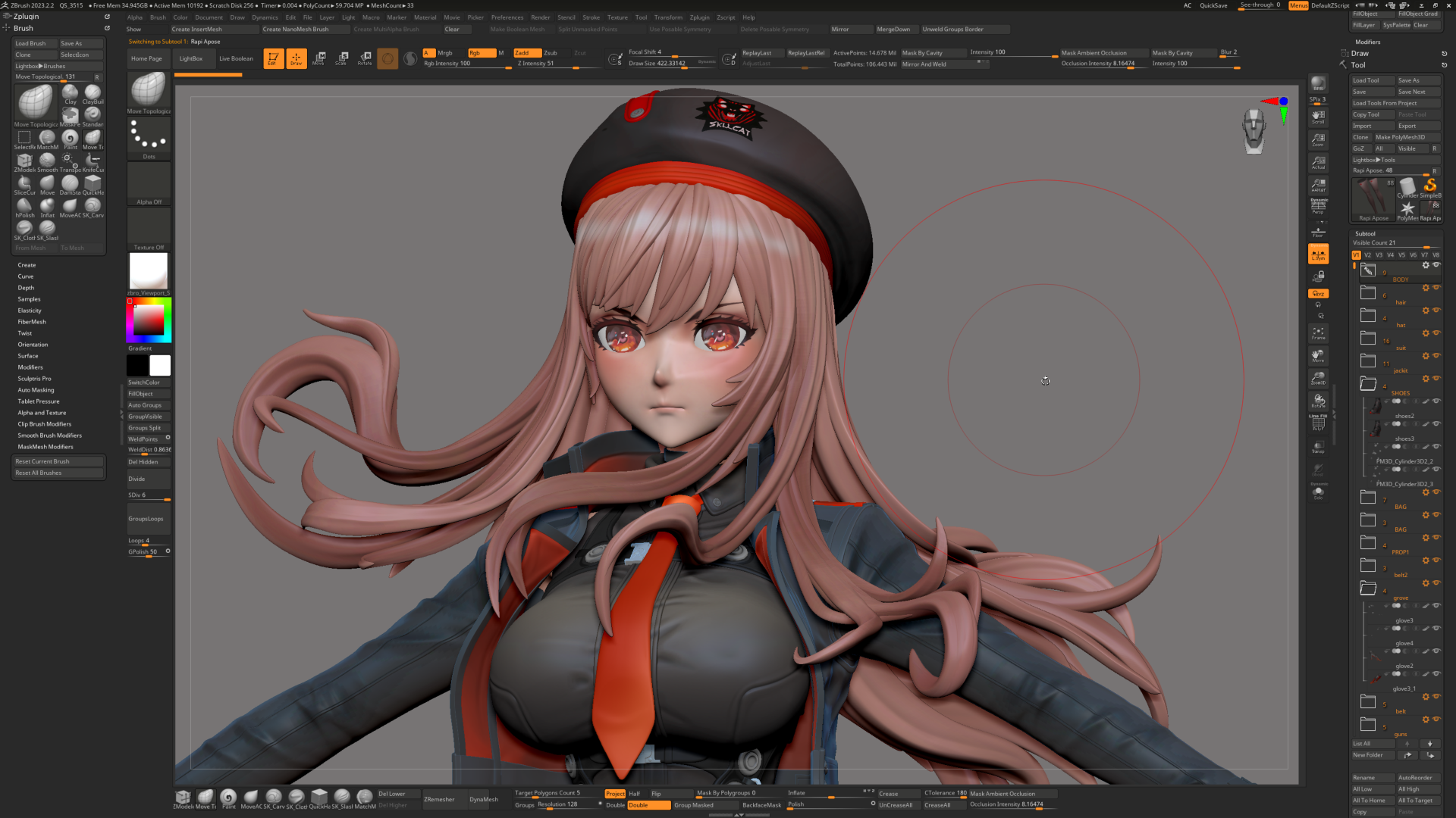Rapi - STL NSFW – SFW 3D print model - Image 10
