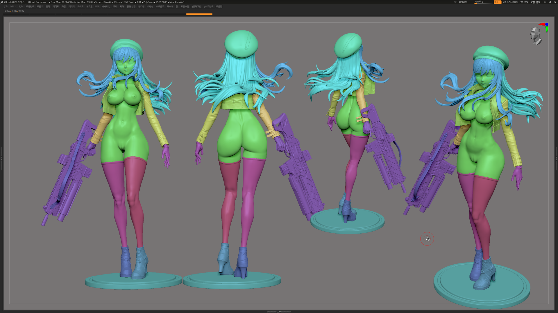 Rapi - STL NSFW – SFW 3D print model - Image 12