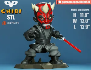 Darth Maul Chibi