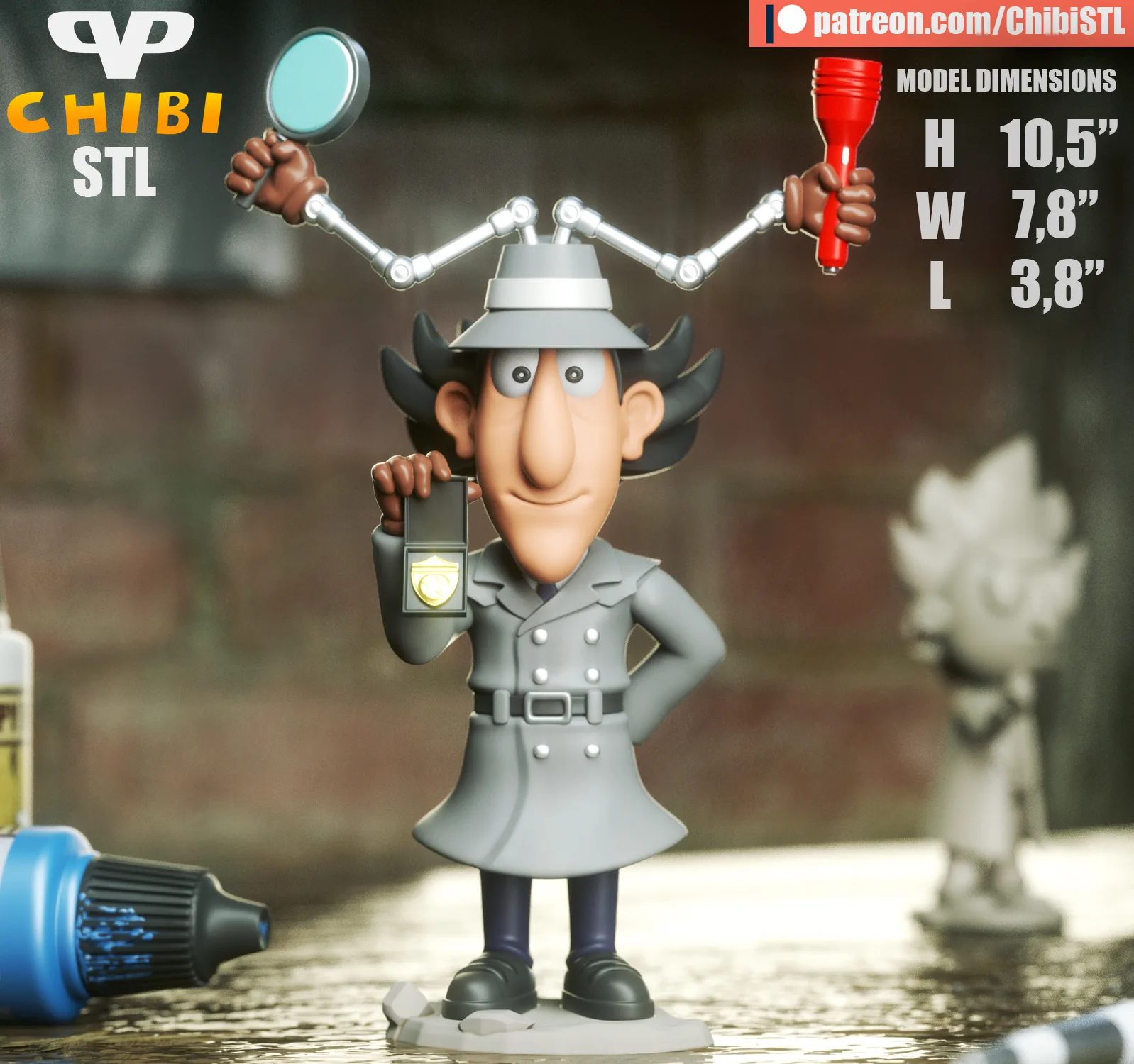 Inspector Gadget Chibi - Image 2