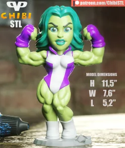 SheHulk Chibi