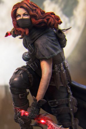 Enika The Assassin STL file for 3D printing
