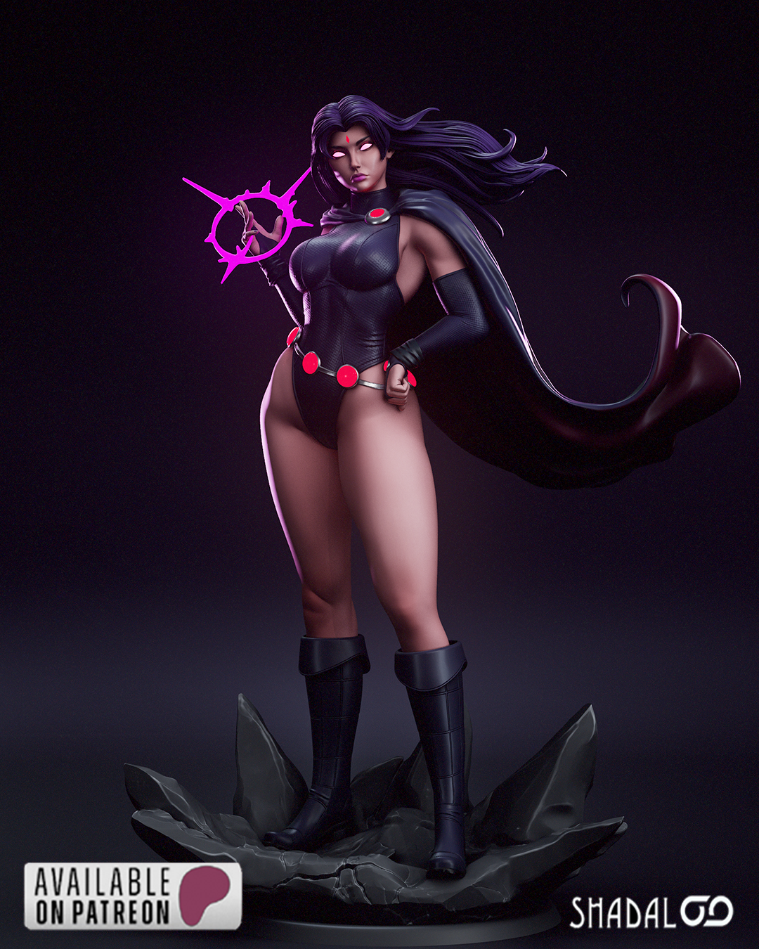 Raven - STL NSFW SFW 3D print model - Image 5