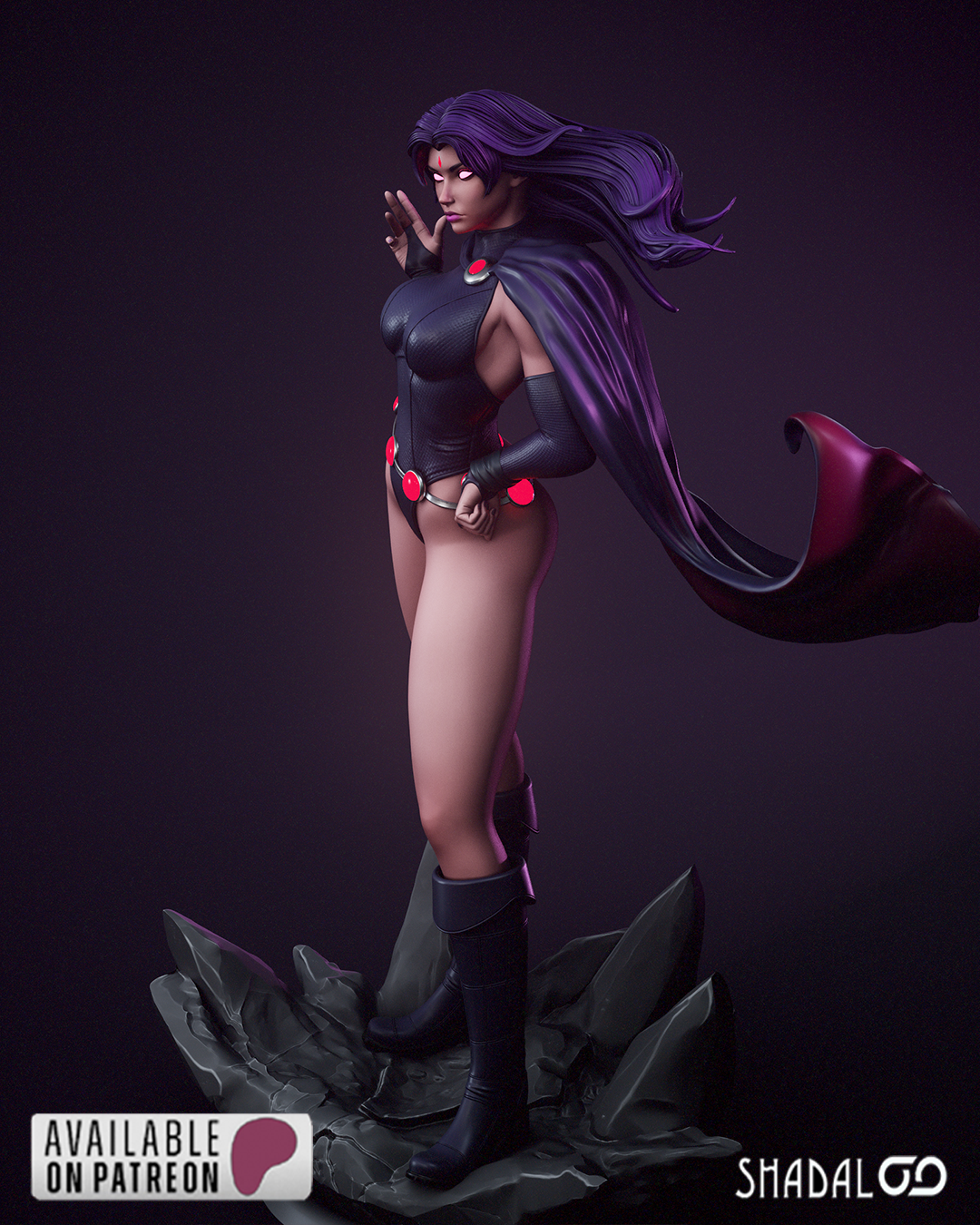 Raven - STL NSFW SFW 3D print model - Image 7
