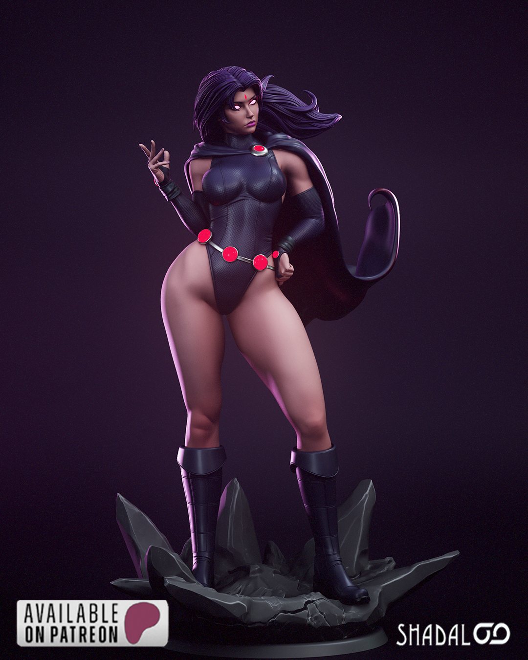 Raven - STL NSFW SFW 3D print model - Image 10