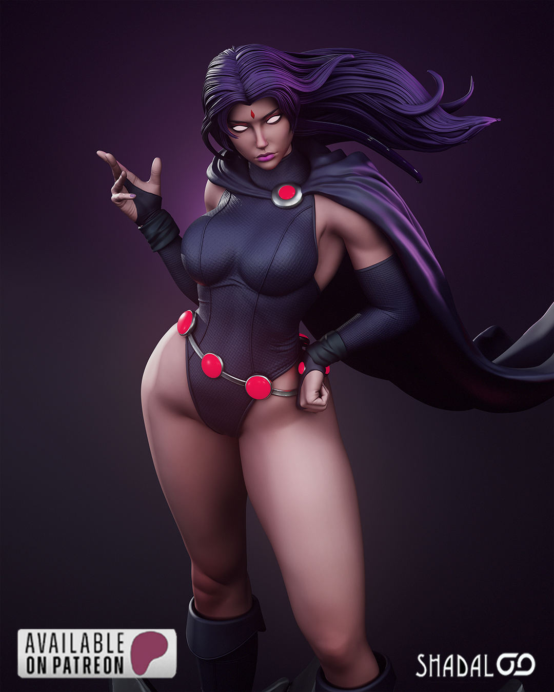 Raven - STL NSFW SFW 3D print model - Image 11