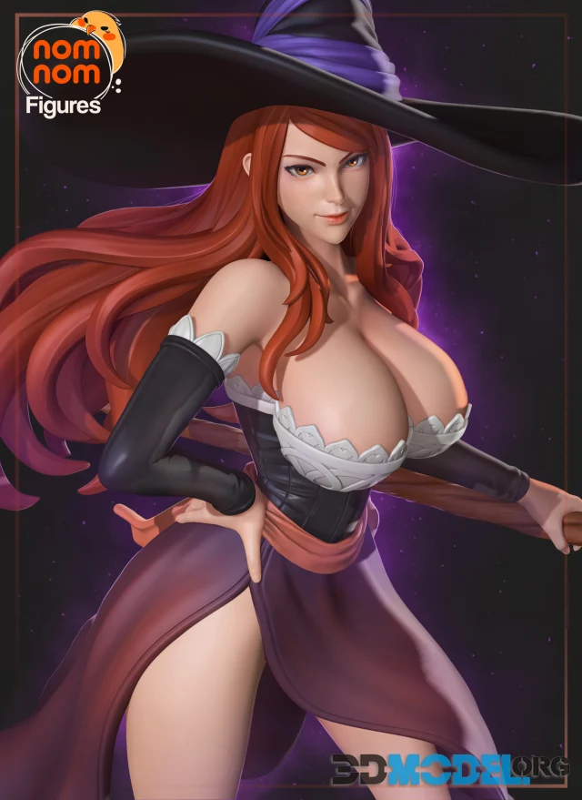 Dragons-Crown – Sorceress STL file for 3D printing