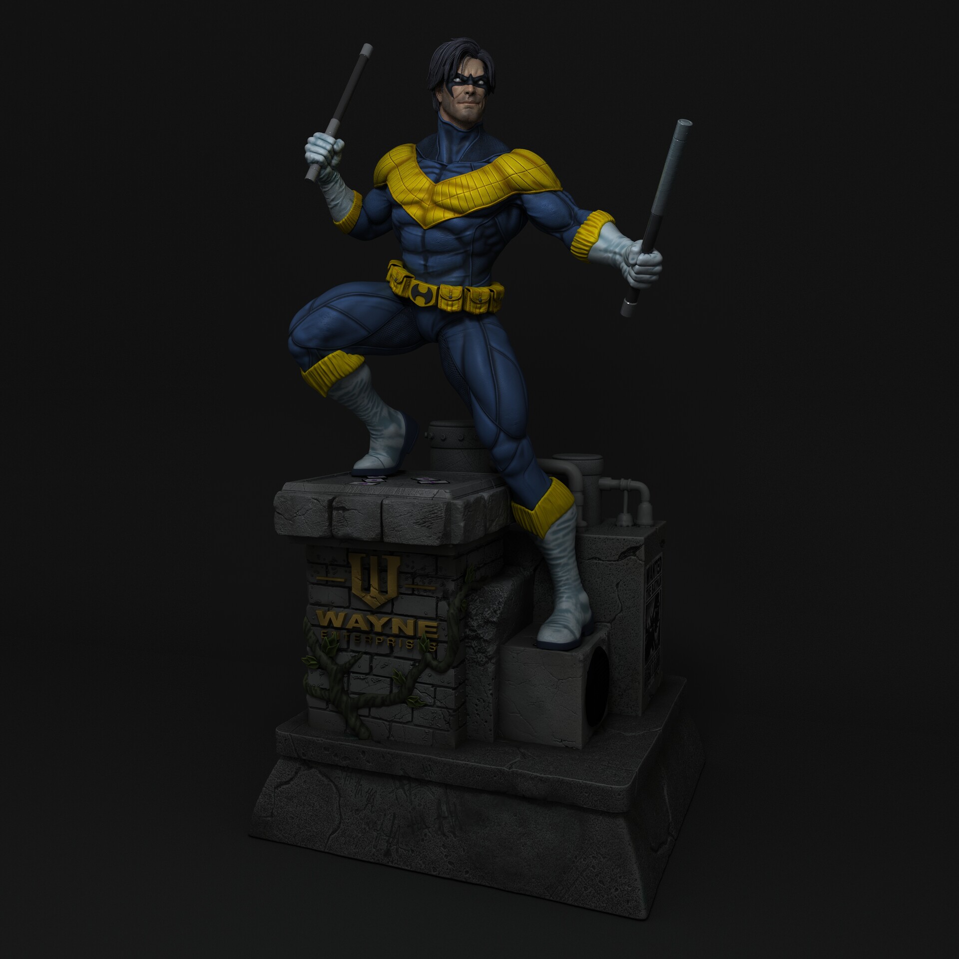 90's Classic Nightwing - Image 4