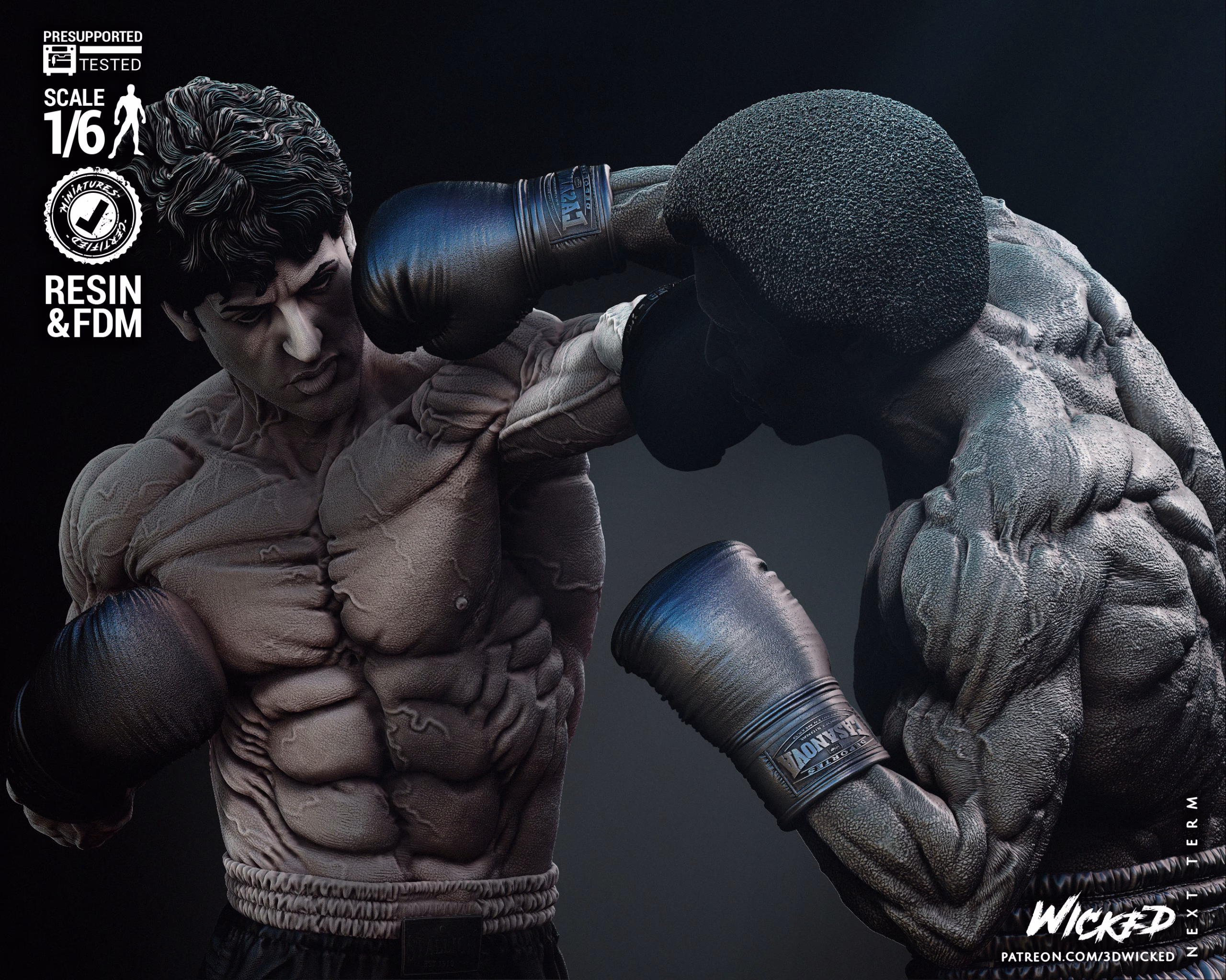 Rocky and Apollo Diorama - Image 4