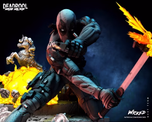 Deadpool Sculpture