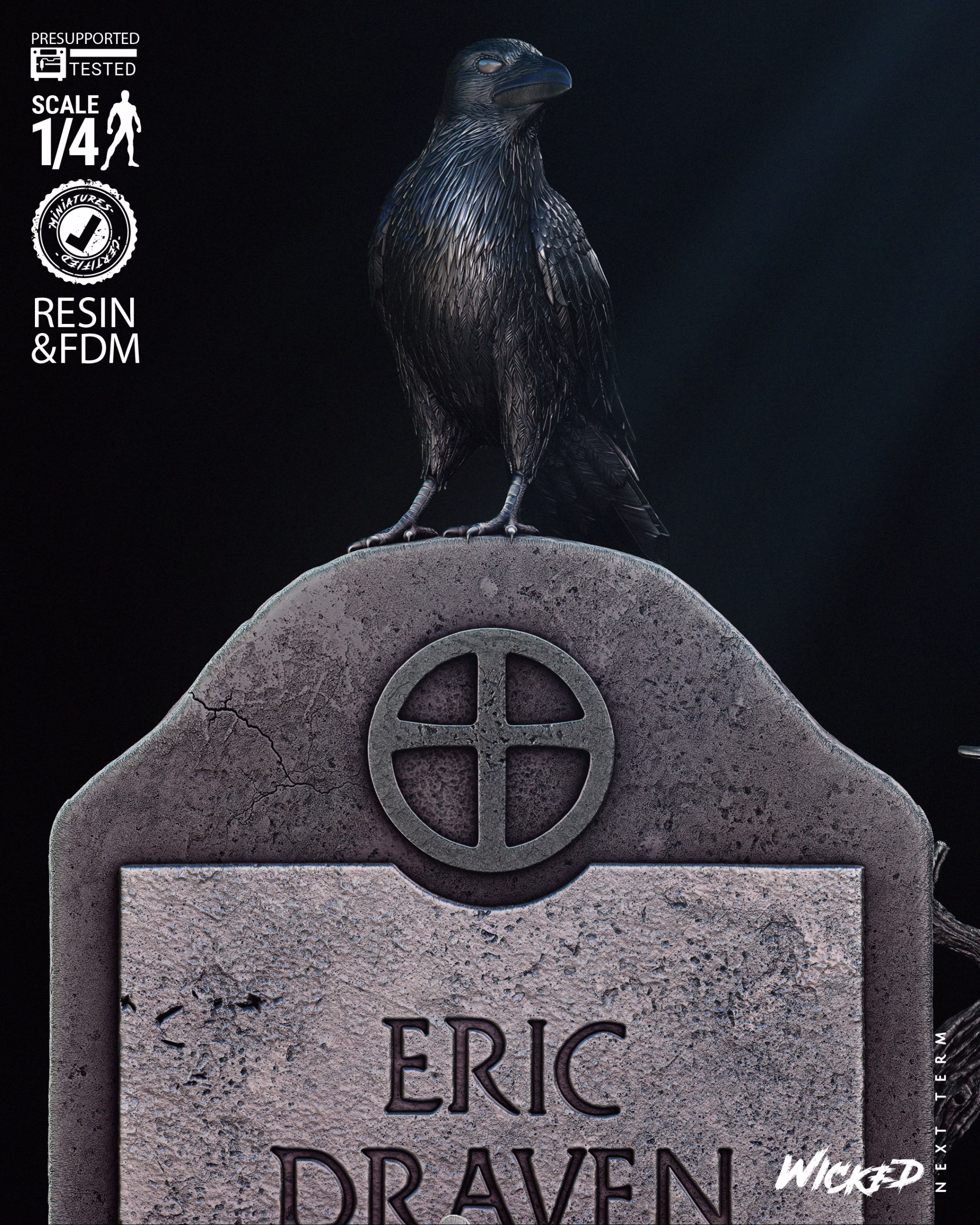 Crow Tomb Bust - Image 3
