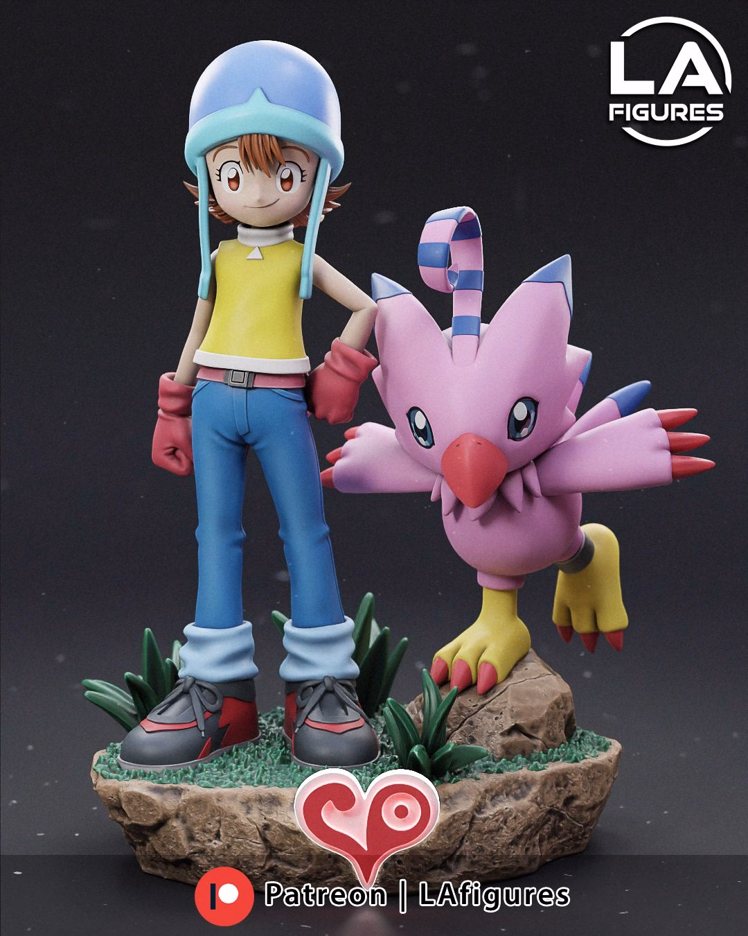 DIGIMON - Sora-Biyomon - Image 2