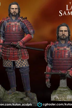 Last Samurai STL file for 3D printing