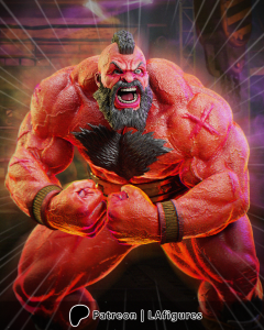 Zangief Street Fighter – No extra head only 1
