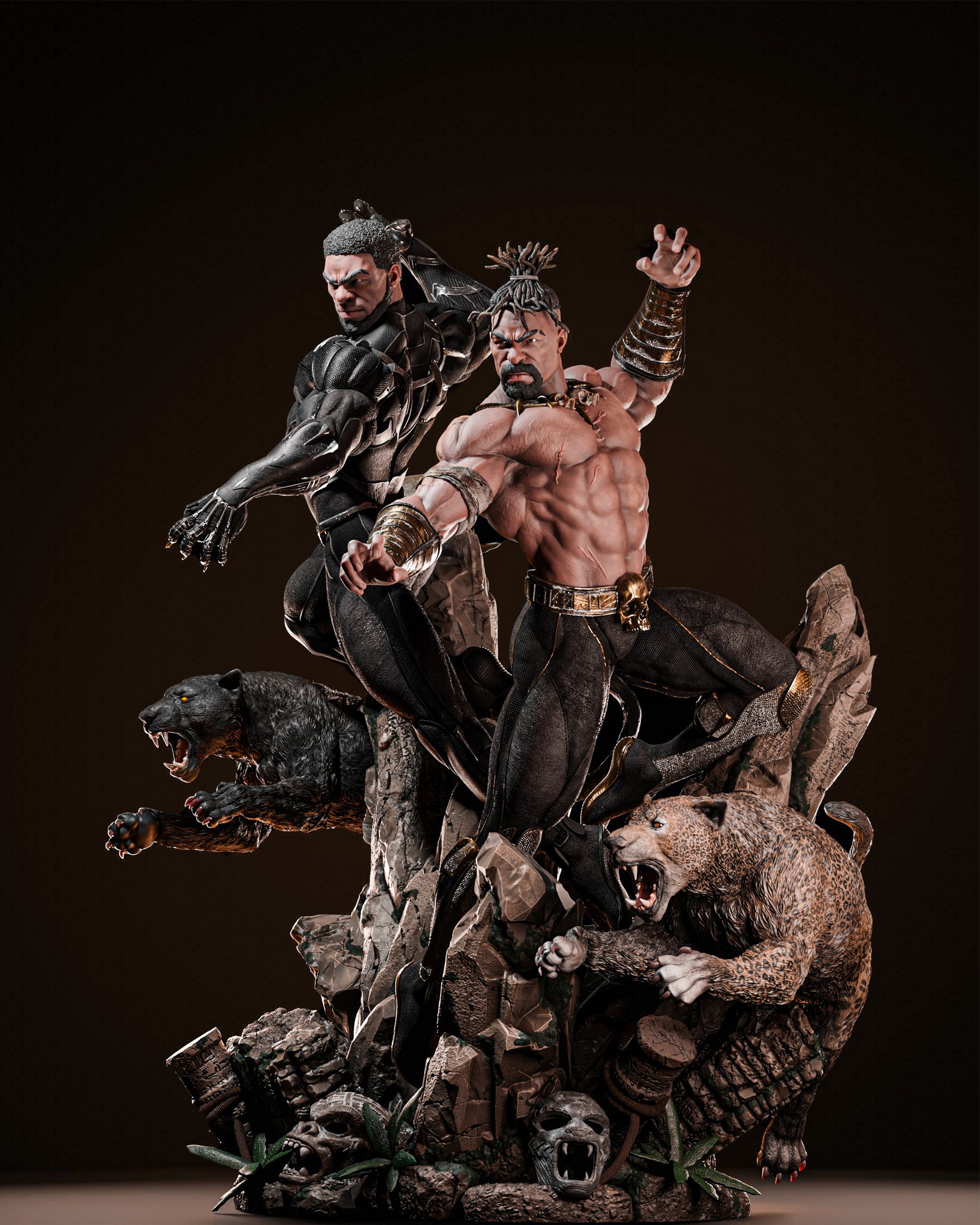 Black Panther and Killmonger - Image 18
