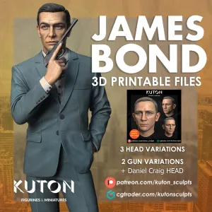 Sean Connery vs. Daniel Craig (James Bond)