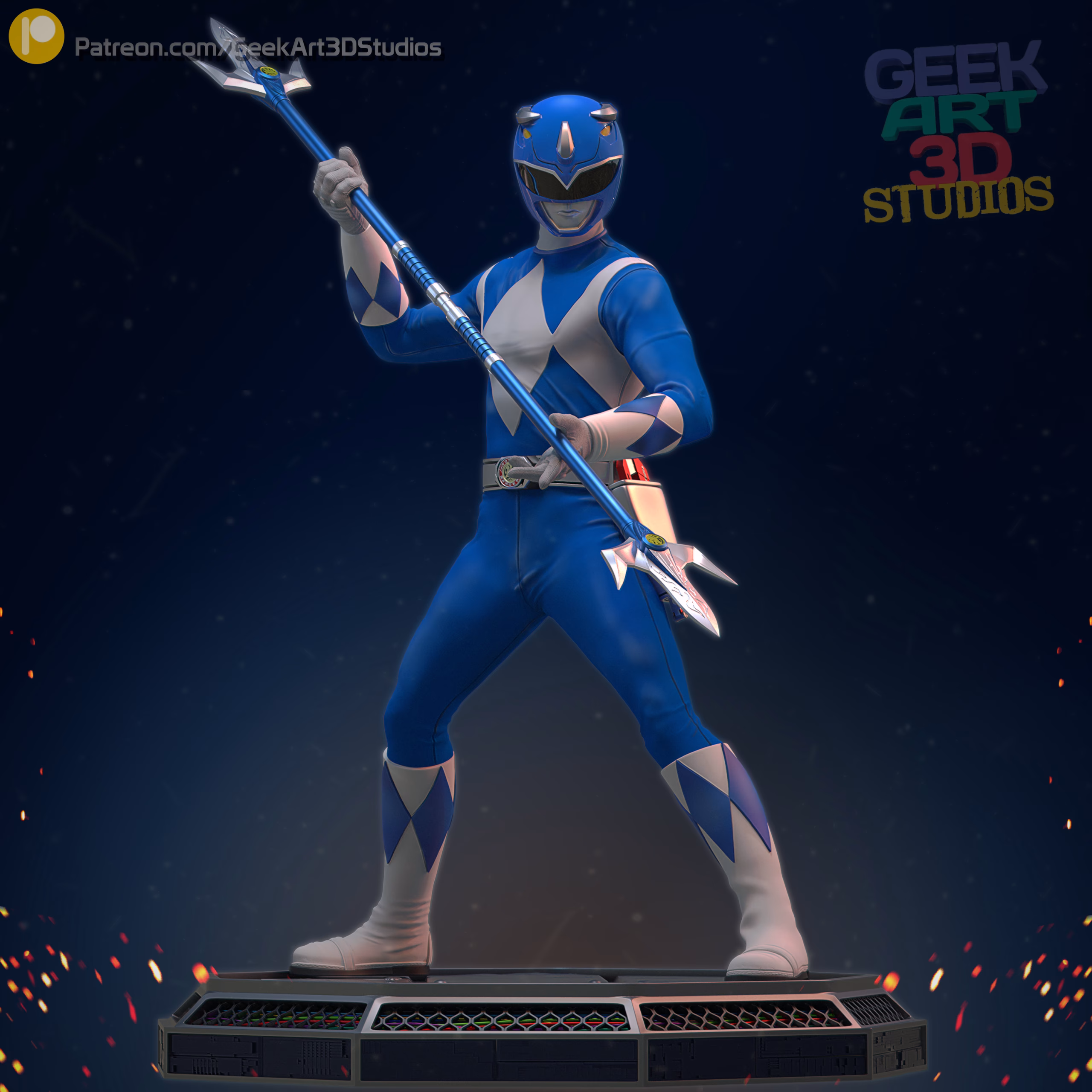 Power Ranger Blue