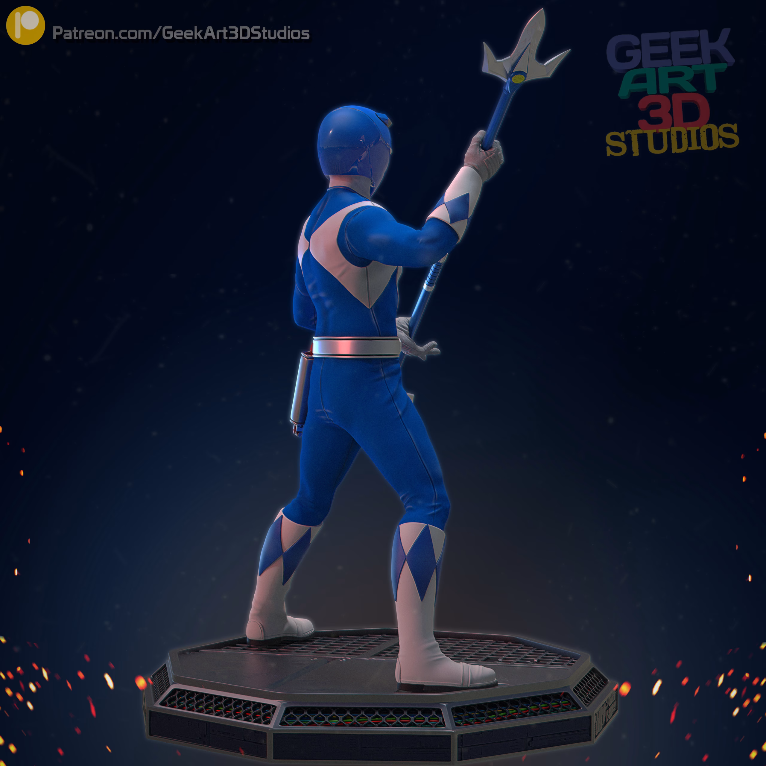 Power Ranger Blue - Image 5