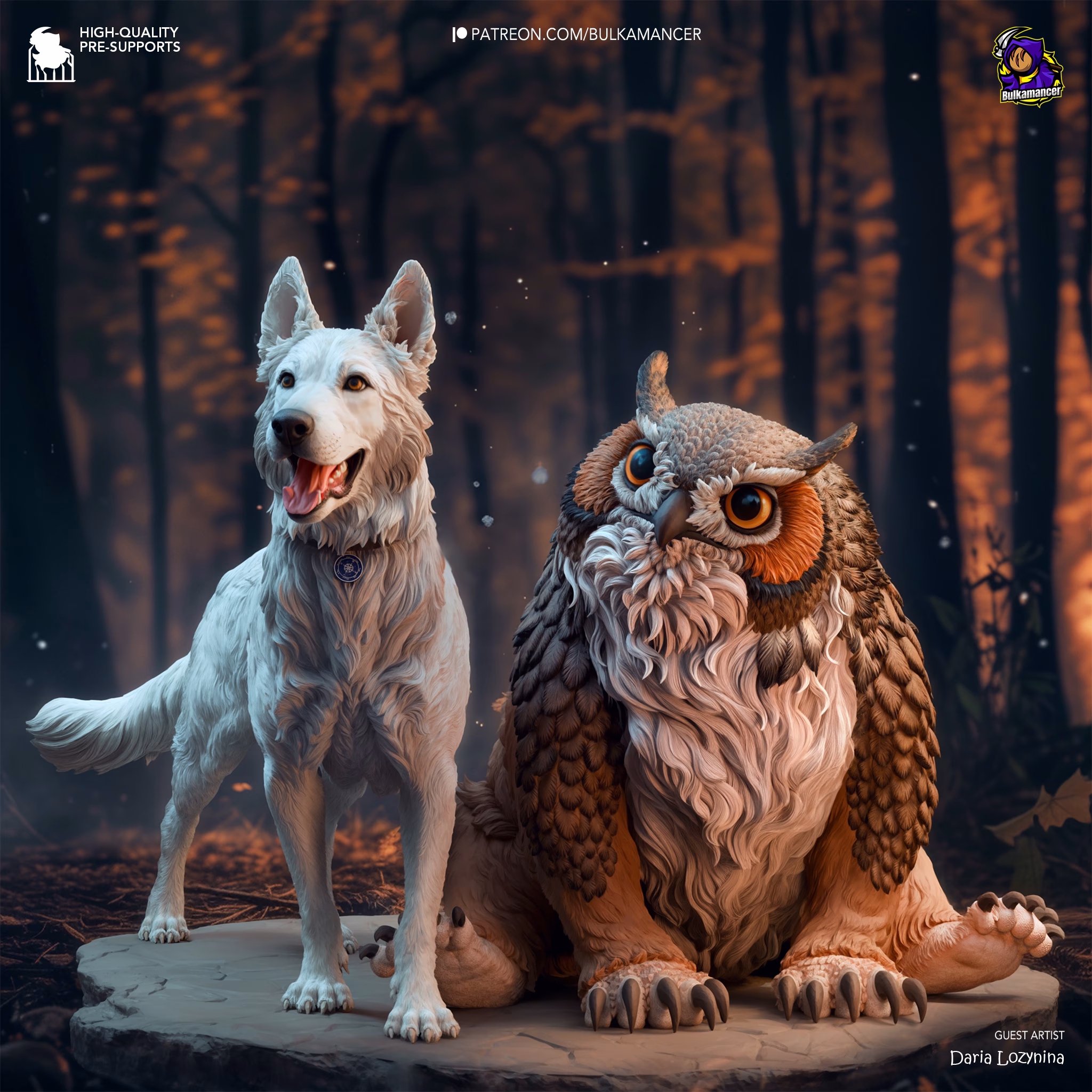Scratch and Owlbear Cub - Image 2