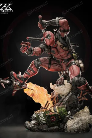 Deadpool STL file for 3D printing