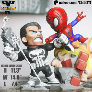 SpiderMan vs Punisher