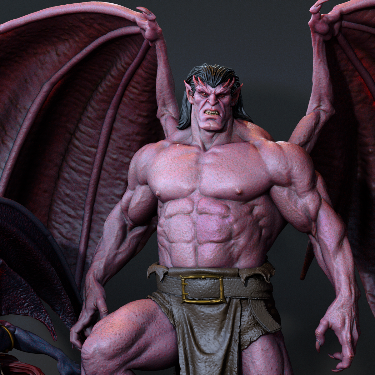Demona and Goliath