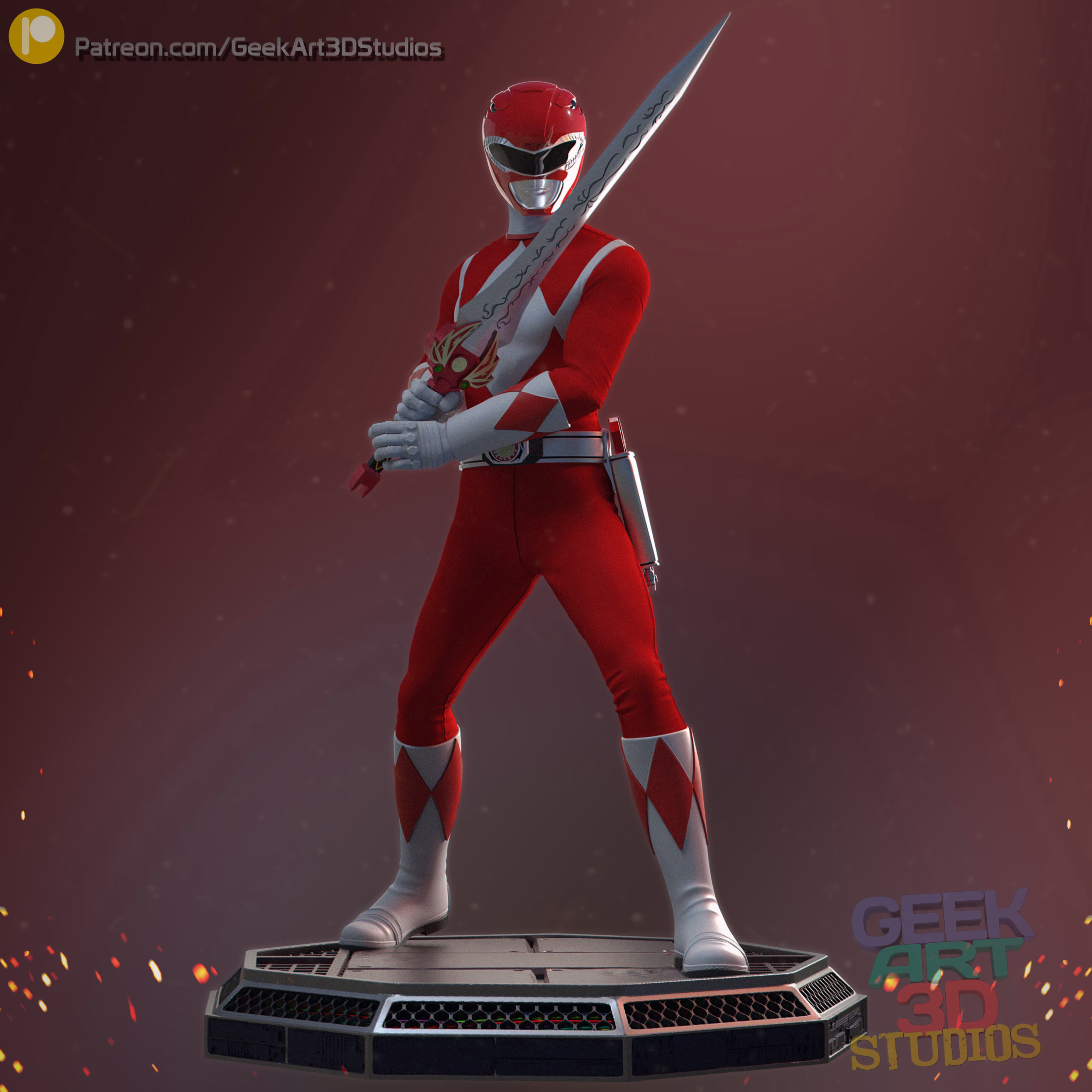 Power Ranger Red - Image 2