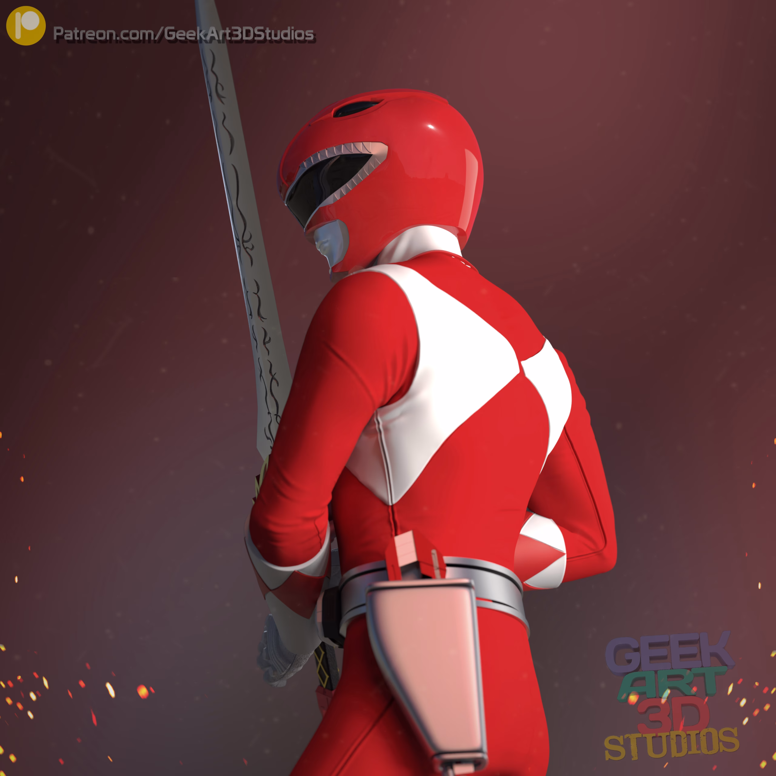 Power Ranger Red - Image 8