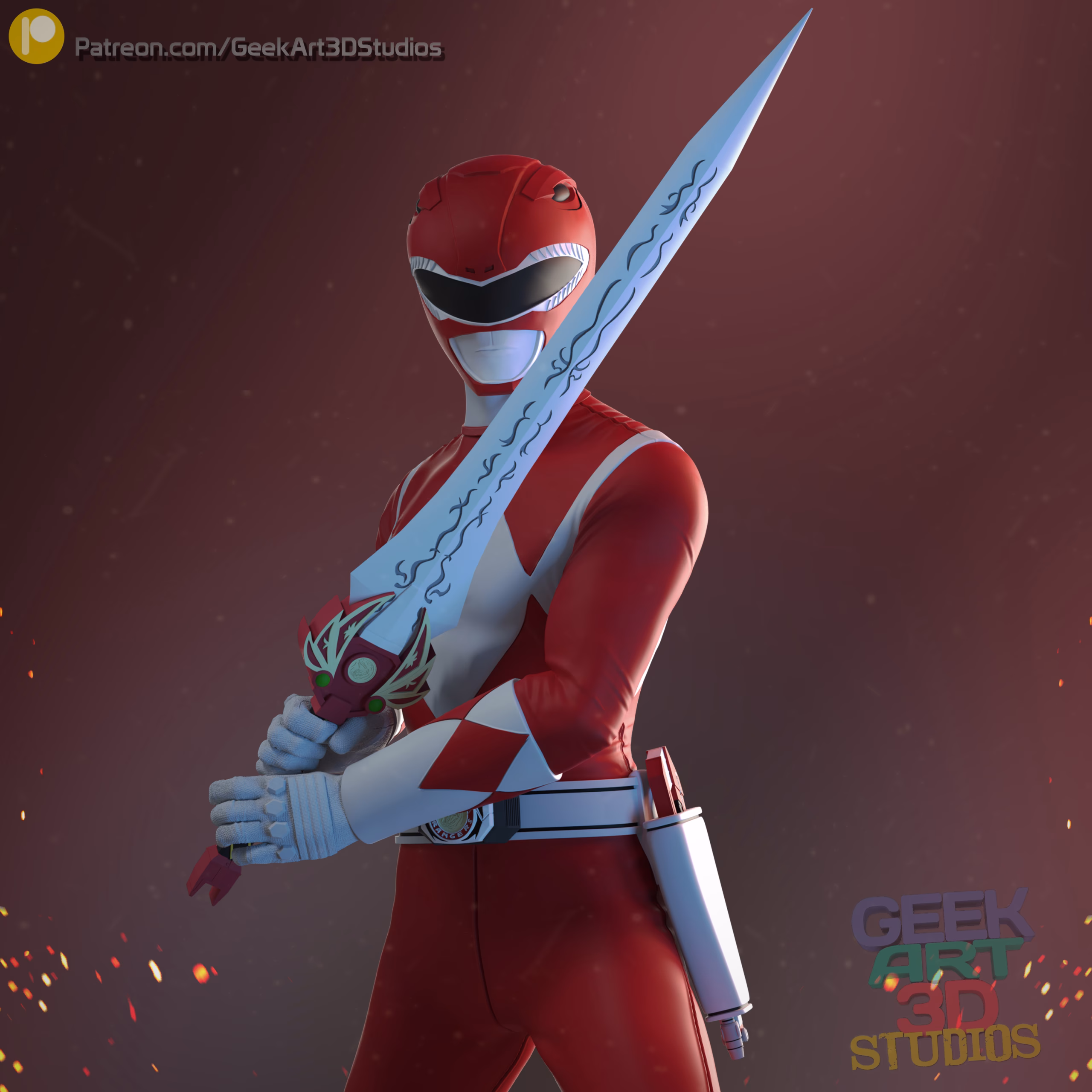 Power Ranger Red - Image 10