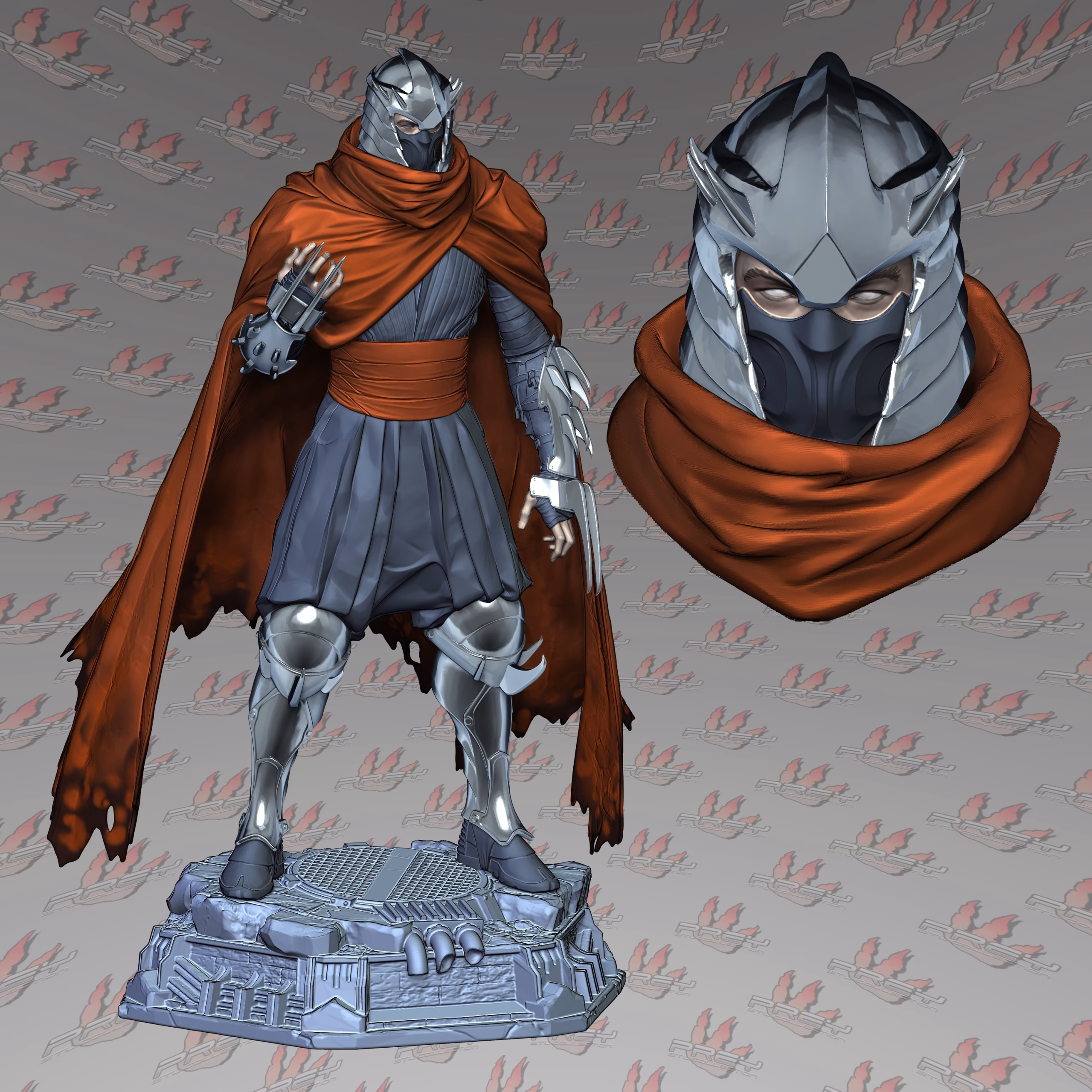 Shredder STL file for 3D printing