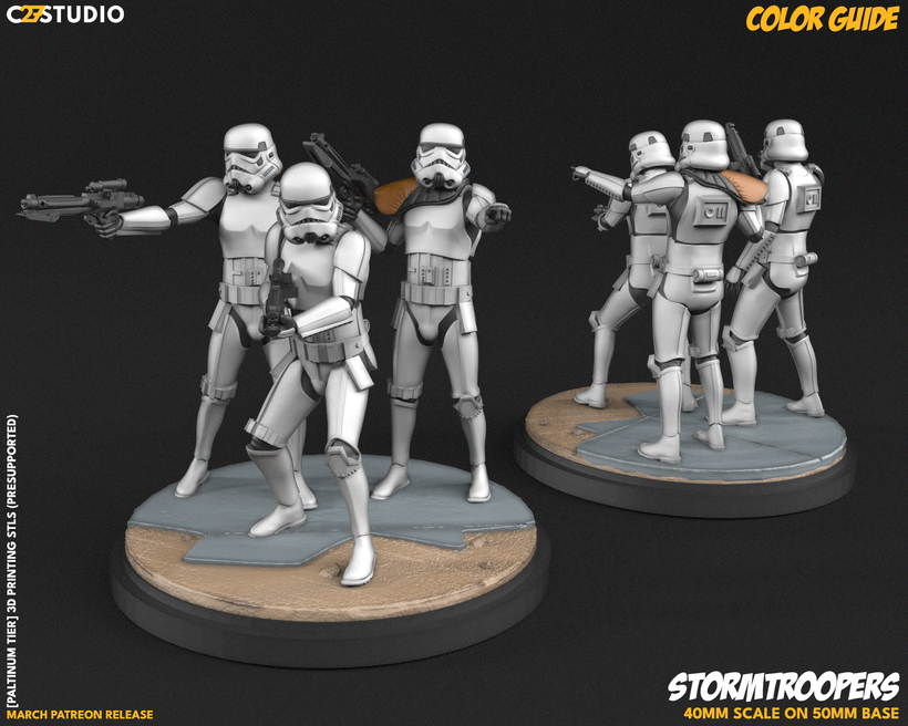 FS Fourth Sister Chewbacca Stormtroopers - Image 4