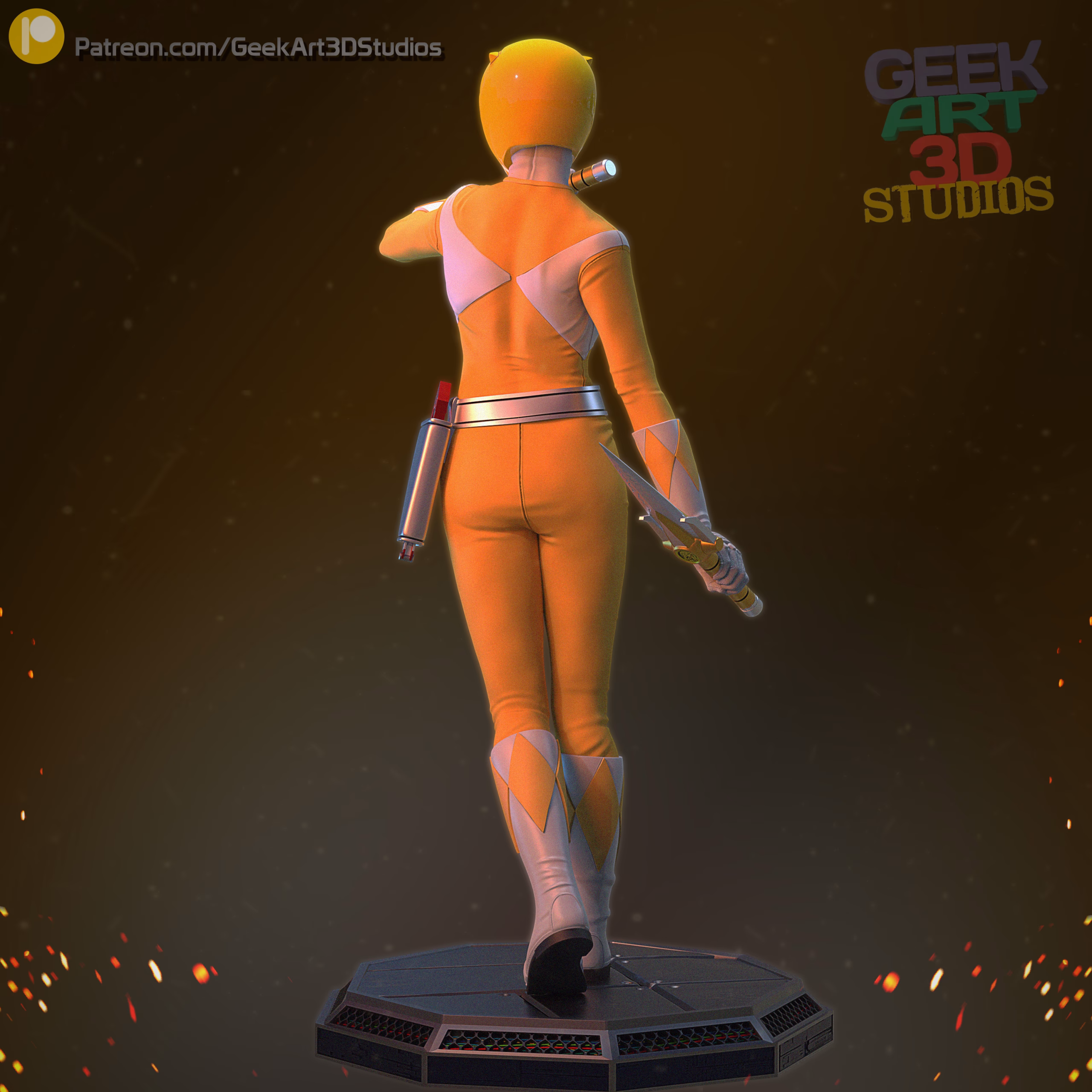 Power Ranger Yellow - Image 4