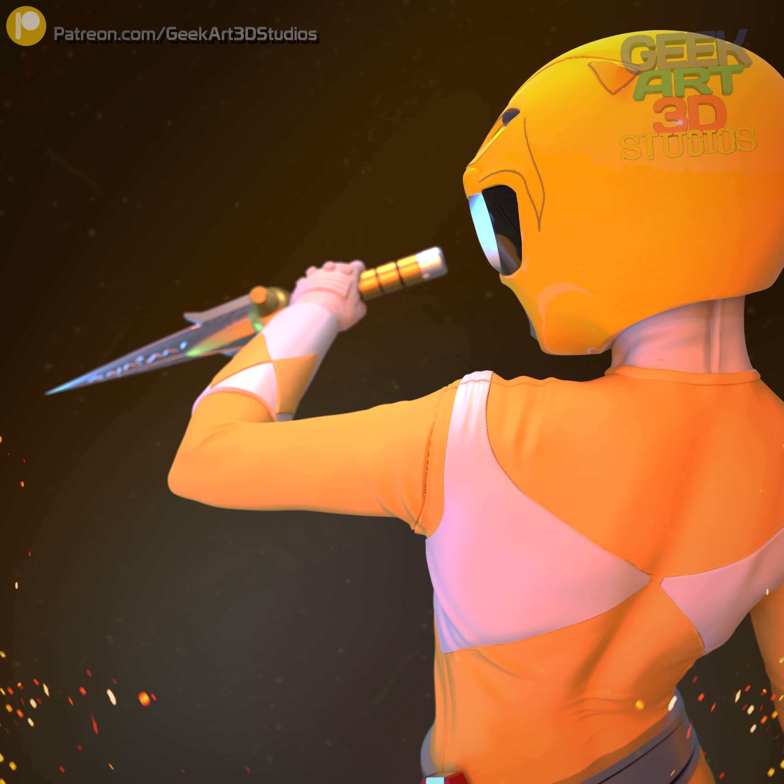 Power Ranger Yellow - Image 5