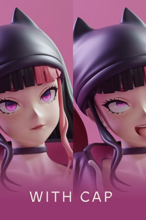 Zoe Rayne Palworld STL file for 3D printing