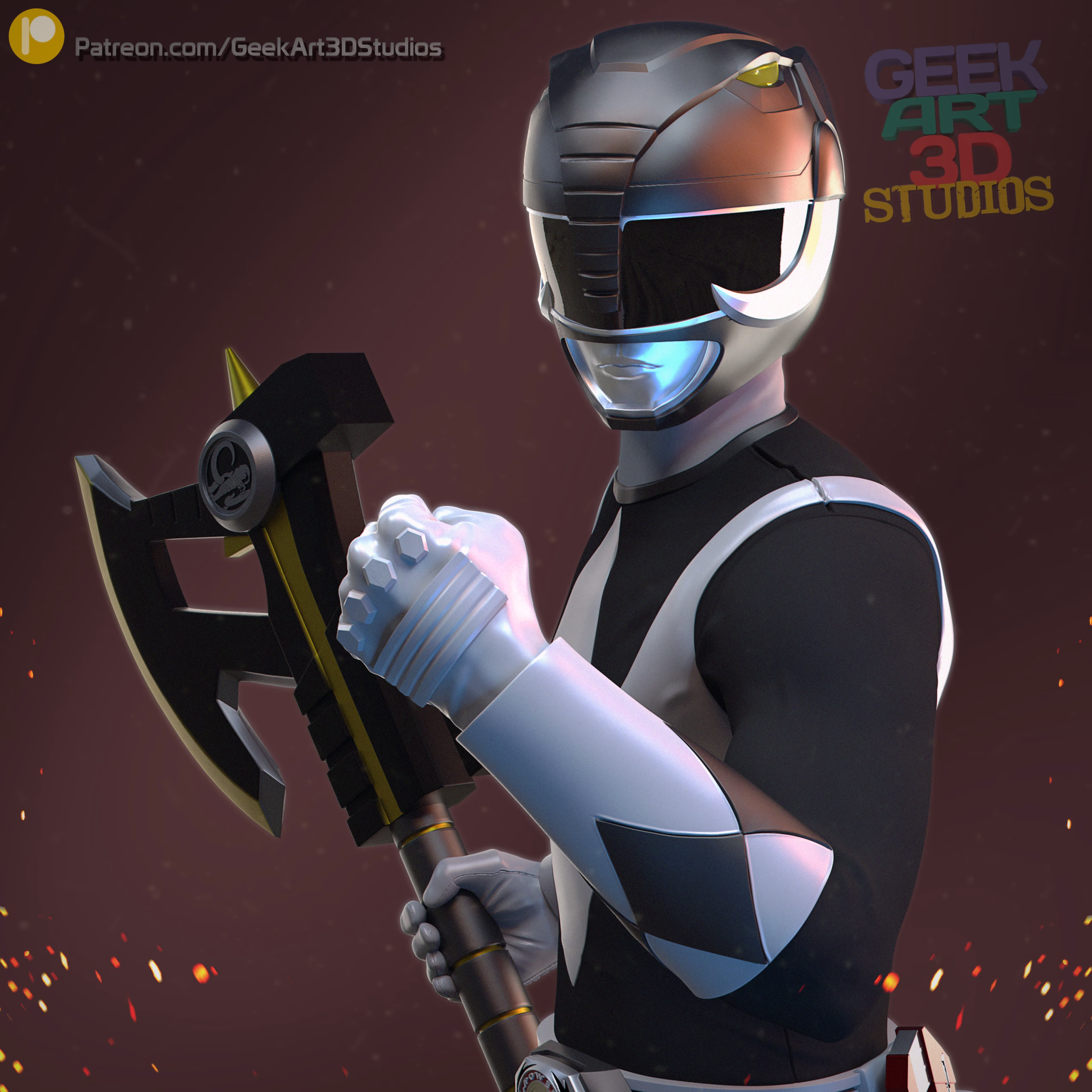 Power Ranger Black - Image 2