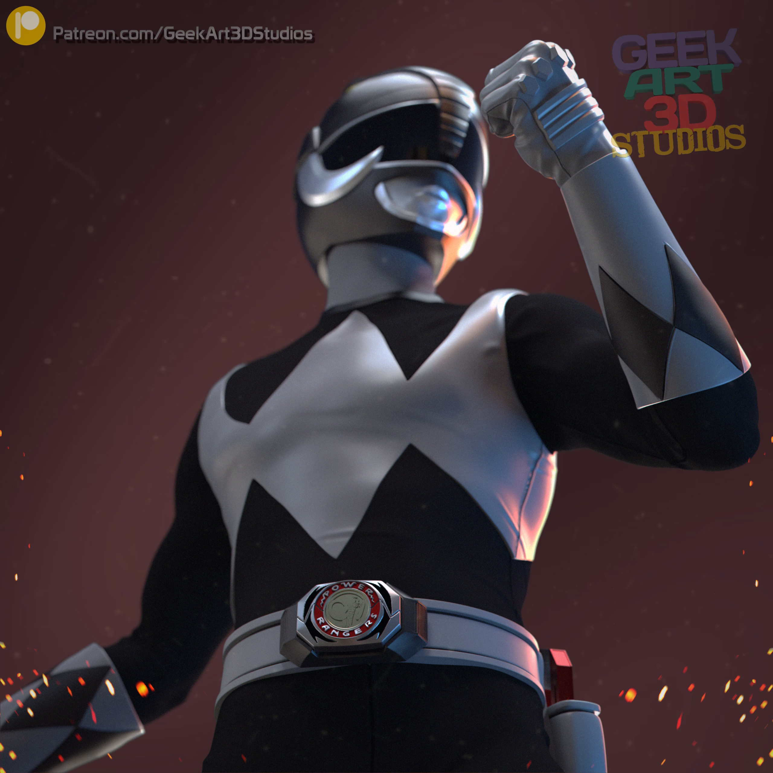 Power Ranger Black - Image 3