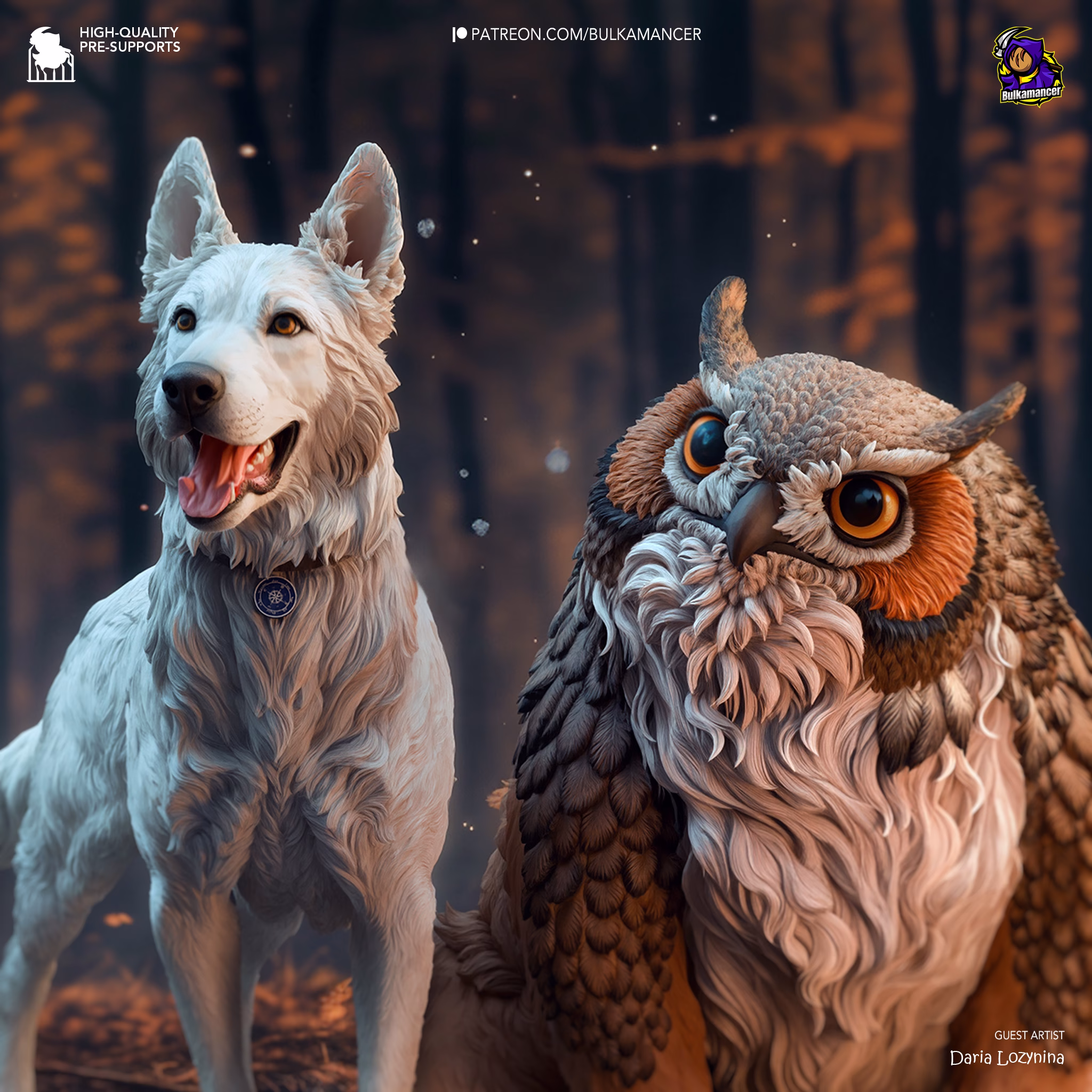 Scratch and Owlbear Cub