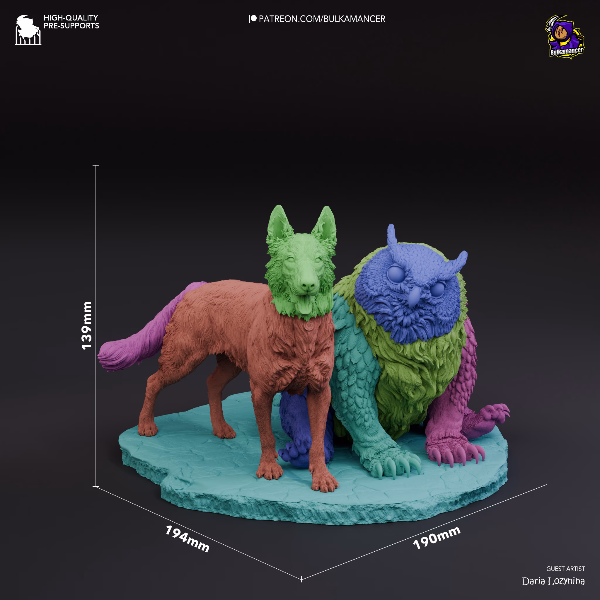 Scratch and Owlbear Cub - Image 5