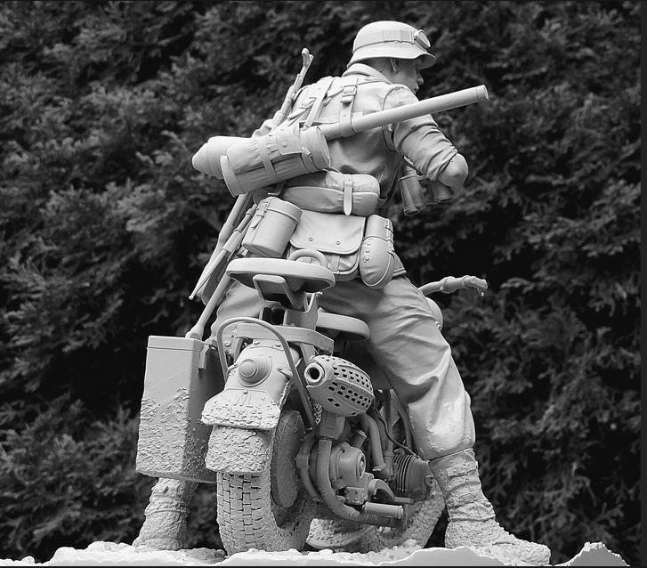 Motorcycle Scout Germany WW II - Image 3