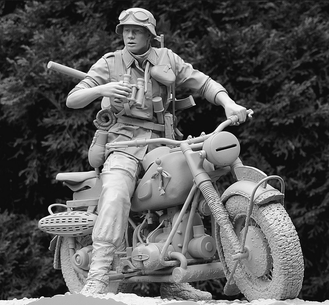 Motorcycle Scout Germany WW II - Image 9