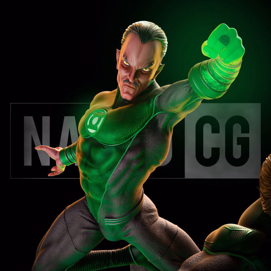 Green Lantern Corps Diorama - Image 6