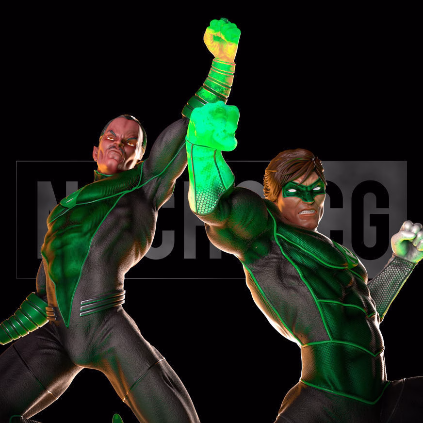 Green Lantern Corps Diorama - Image 7