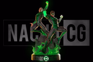 Green Lantern Corps Diorama