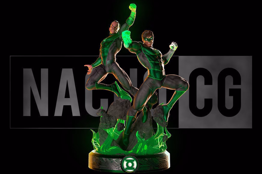 Green Lantern Corps Diorama