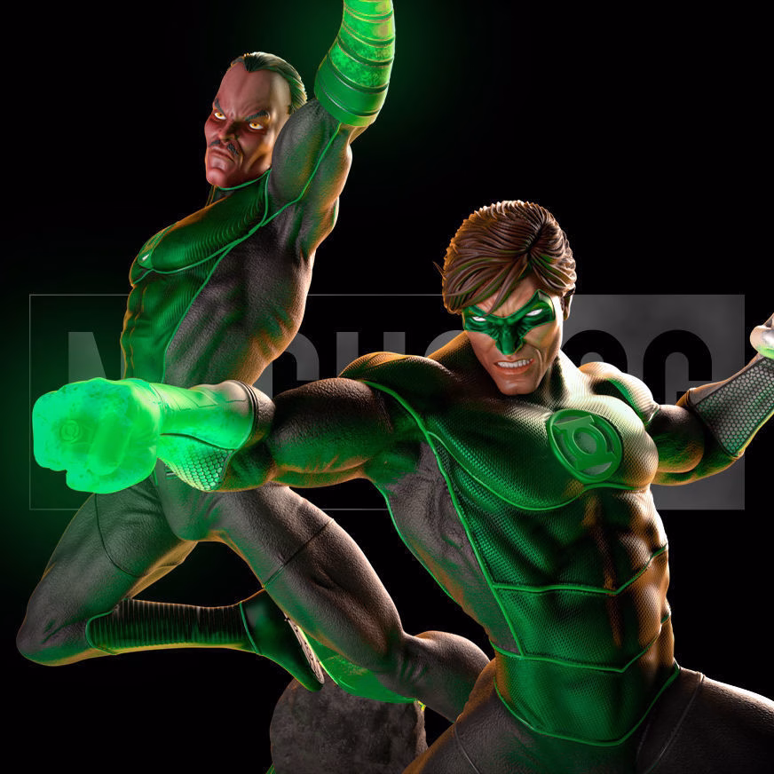 Green Lantern Corps Diorama - Image 11