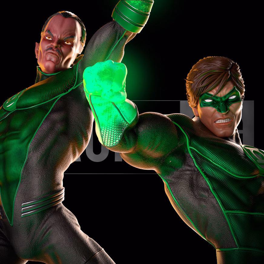 Green Lantern Corps Diorama - Image 14