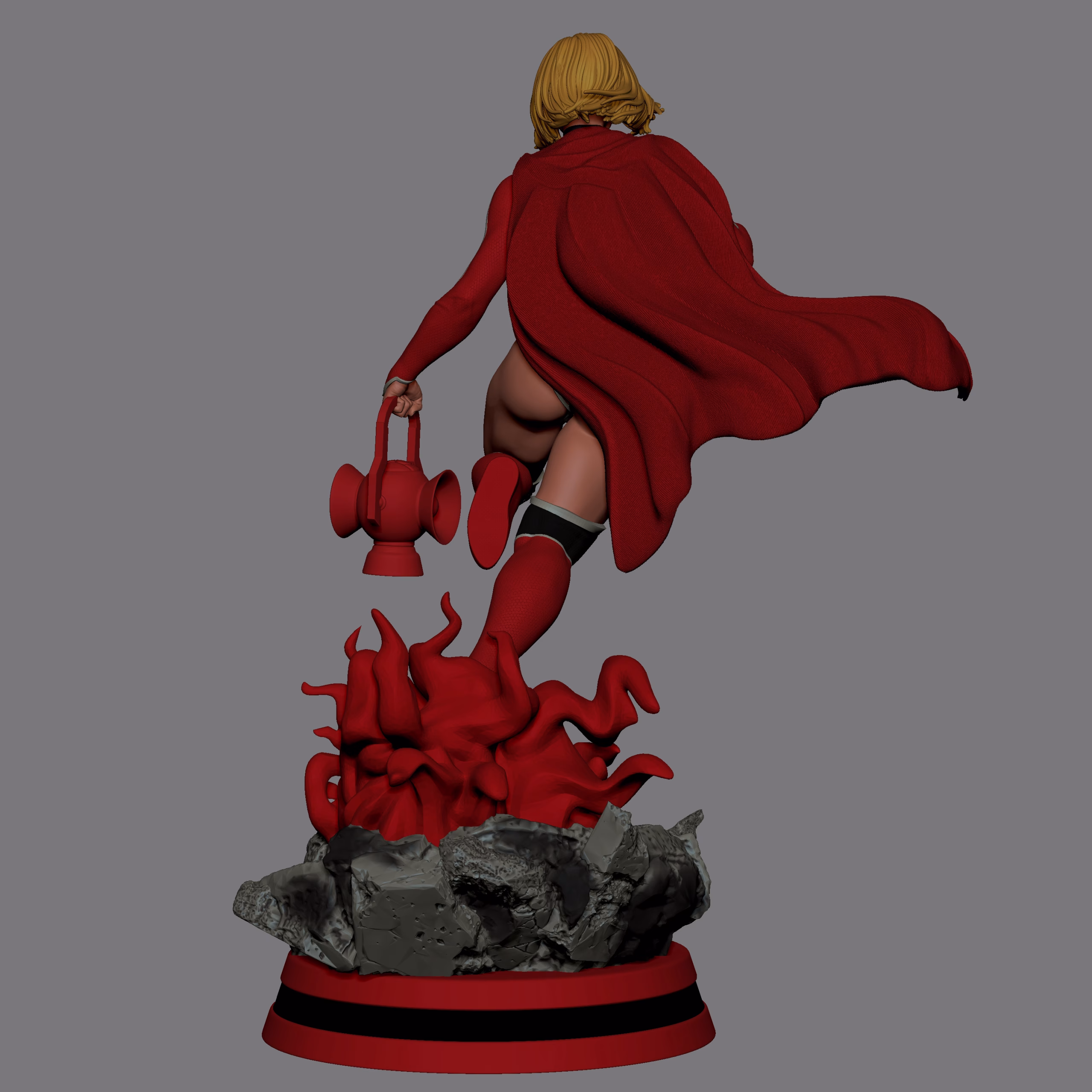 Kara ZorEl Red Lantern NSFW - Image 5