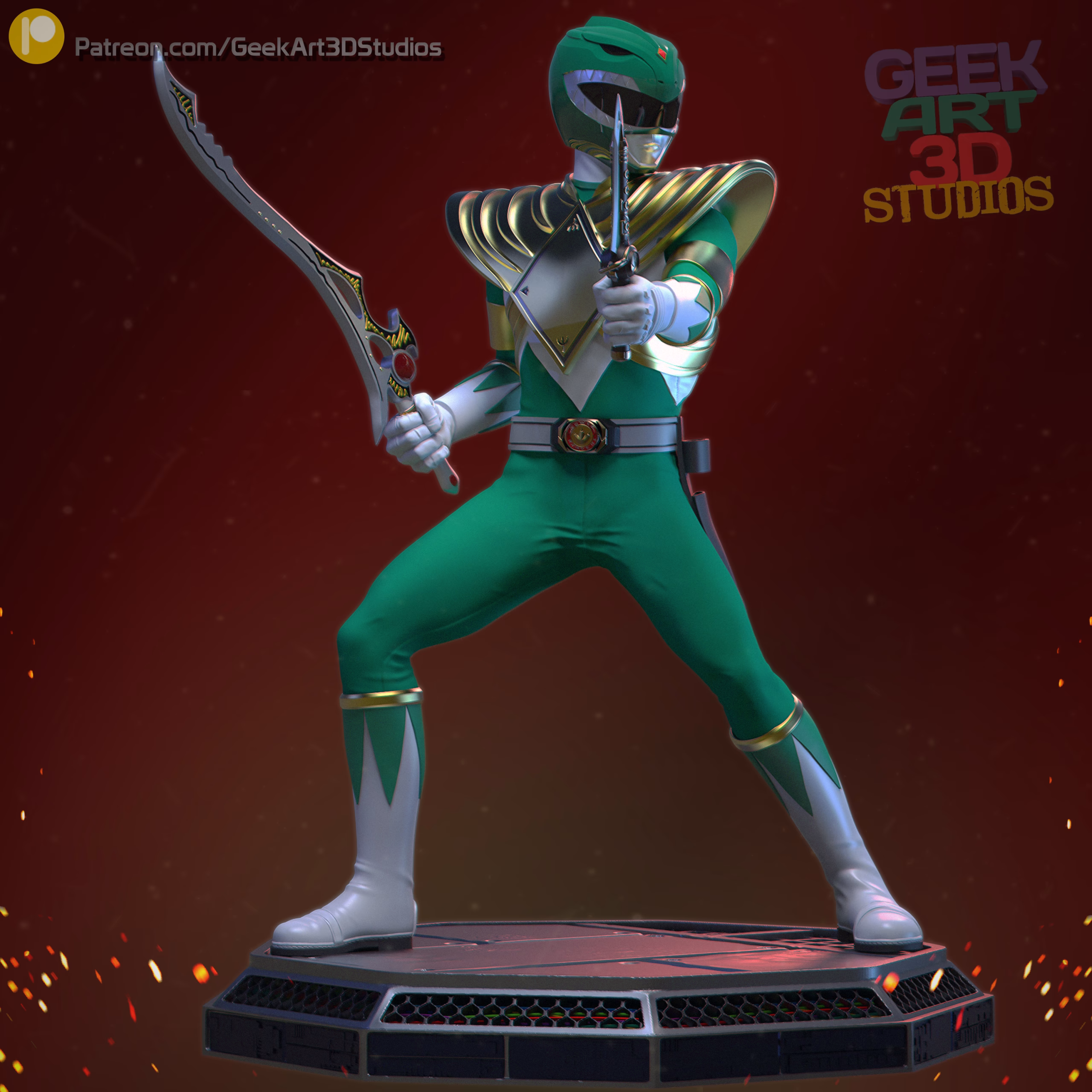Power Ranger Green - Image 4