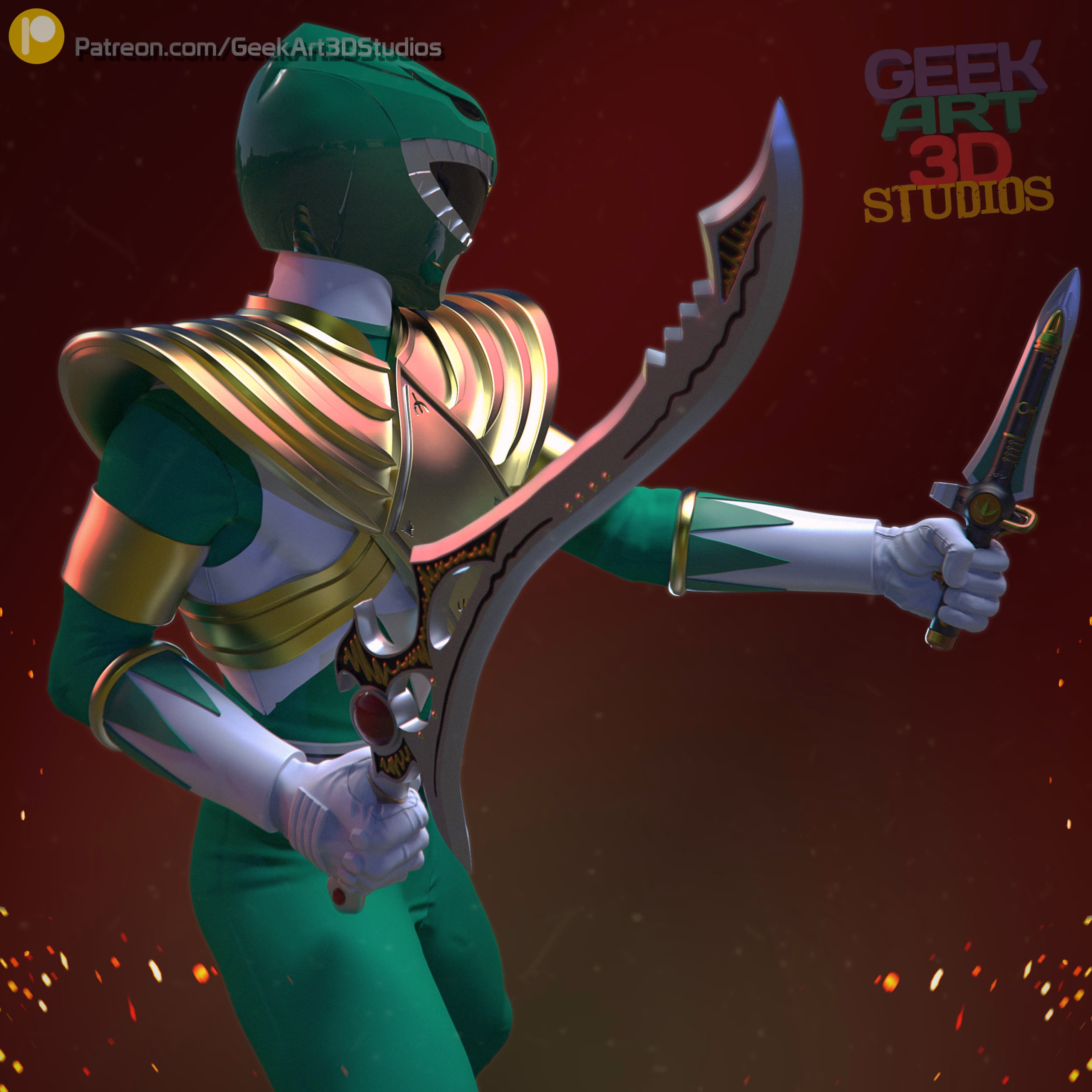 Power Ranger Green - Image 5