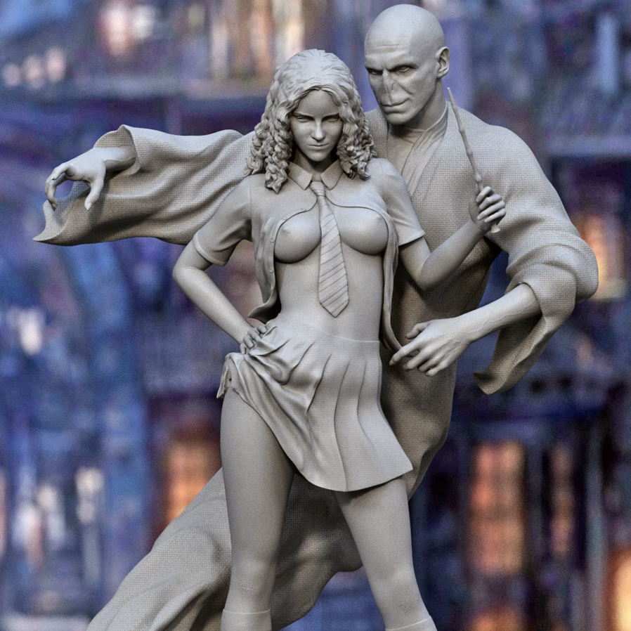 Hermione and Voldemort + NSFW - Image 5